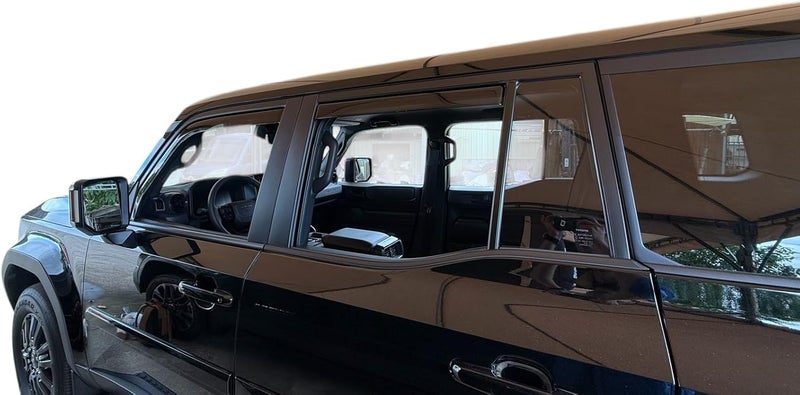 Optimal Co 2024-2026 in-Channel Rain Guards for Toyota Land Cruiser Side Window Visor Deflectors First Edition 1958 J250 2025 - Image 2
